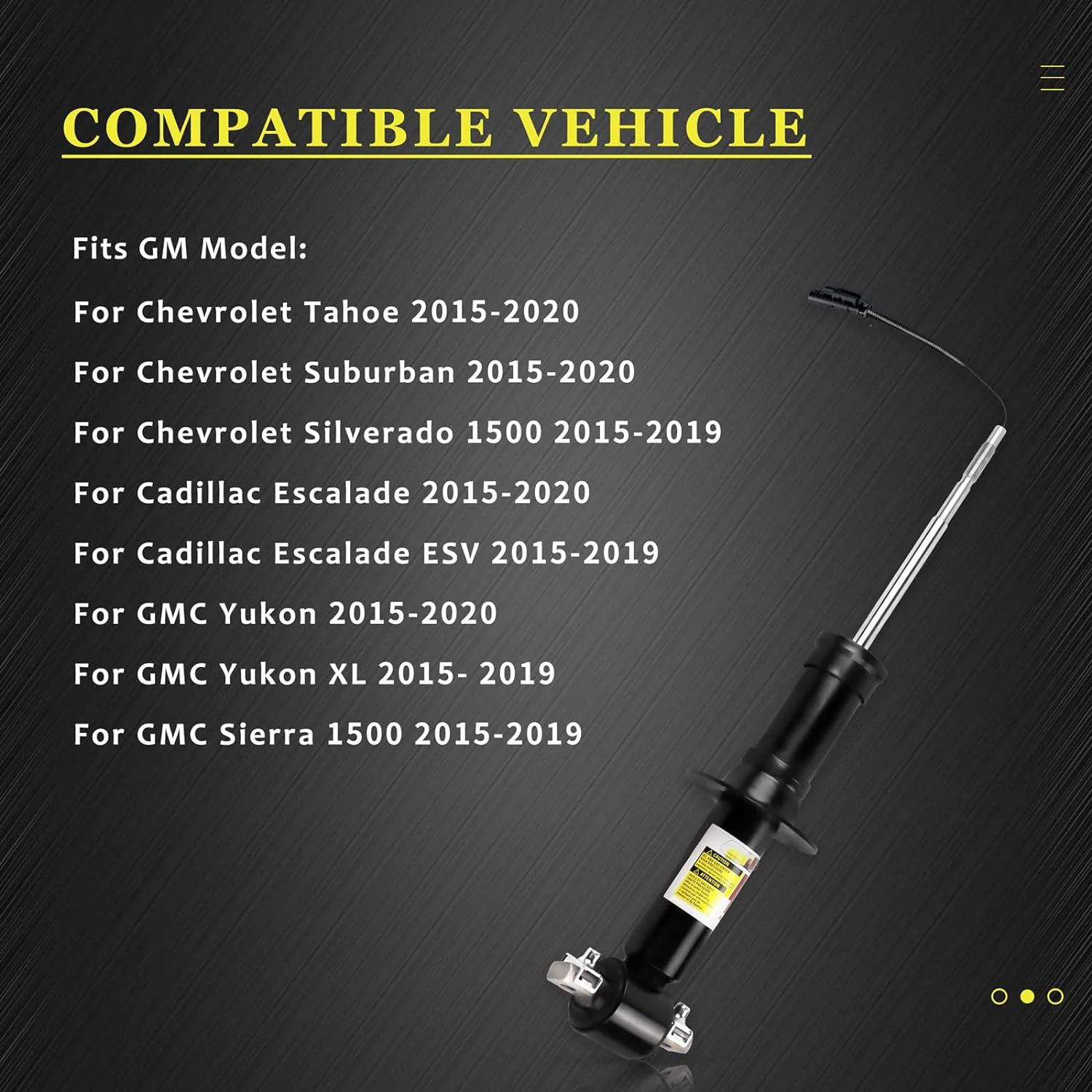Front or Rear Air Shock Absorber