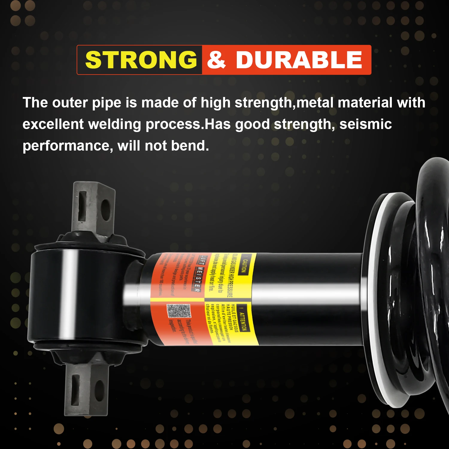 Two Pcs Front Magnetic Shocks Absorber