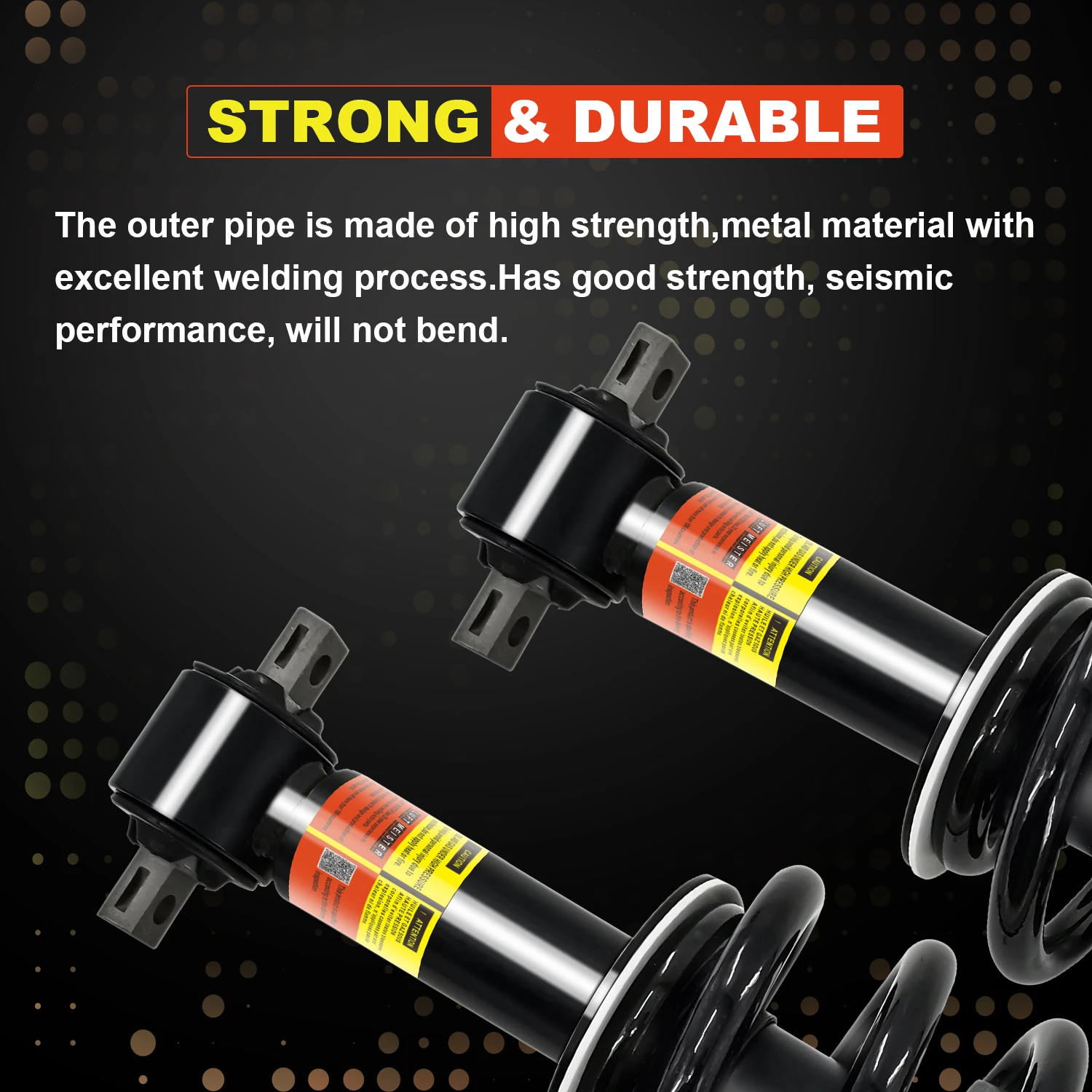 Two Pcs Front Magnetic Shocks Absorber