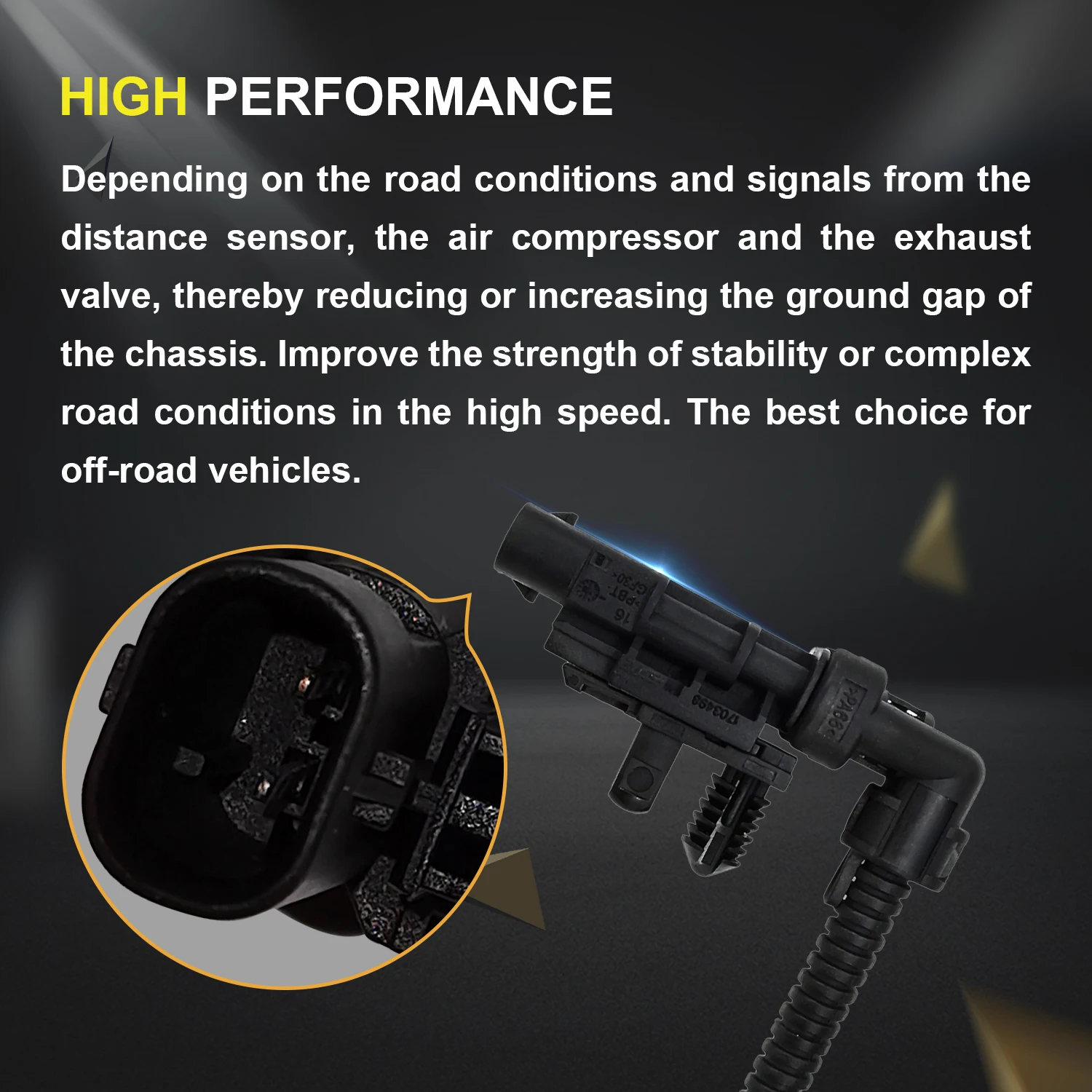 Two Pcs Front Magnetic Shocks Absorber