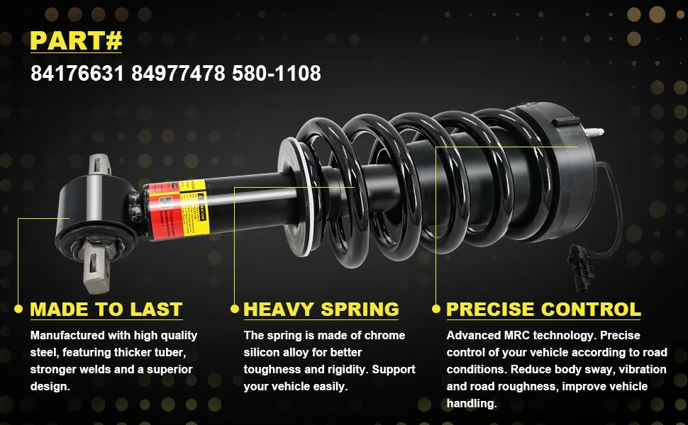 Two Pcs Front Magnetic Shocks Absorber