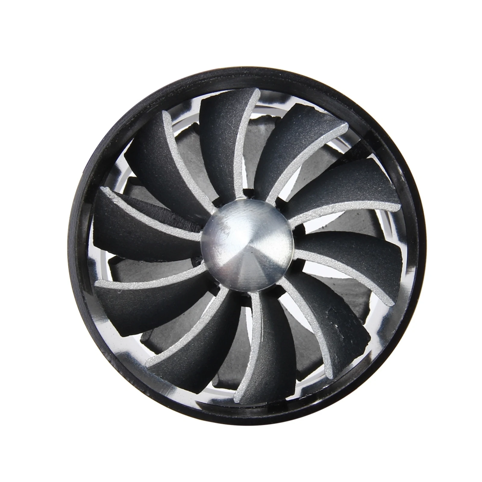 Universal Supercharger Dual Double Turbine Air Intake Fuel Saver