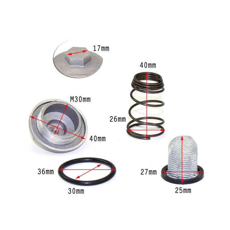 Engine Parts Plug Moped Oil Filter Drain Screw Scooter Engine Parts Plug Moped Oil Filter Drain Screw Scooter