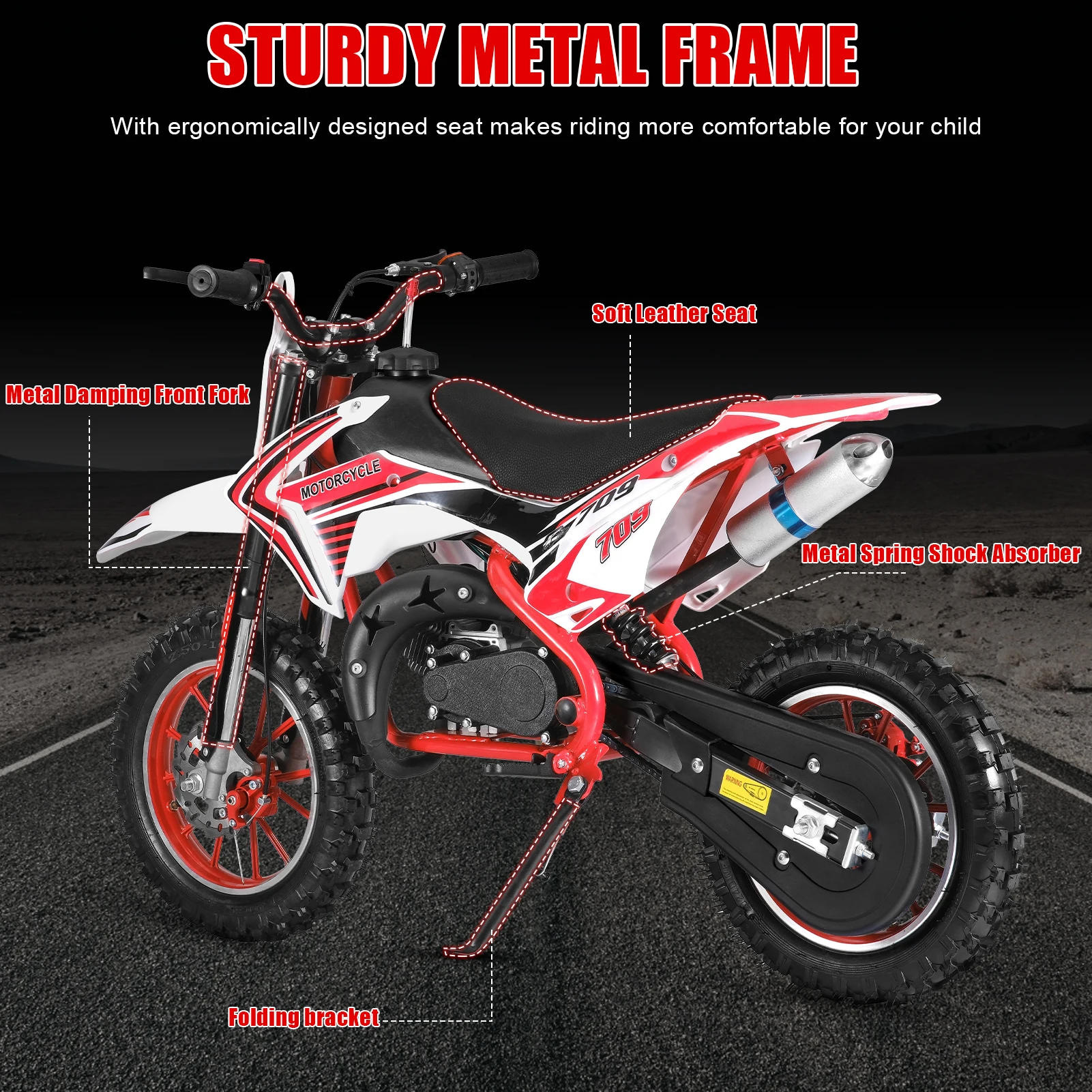 Kids Gas Power Motocross