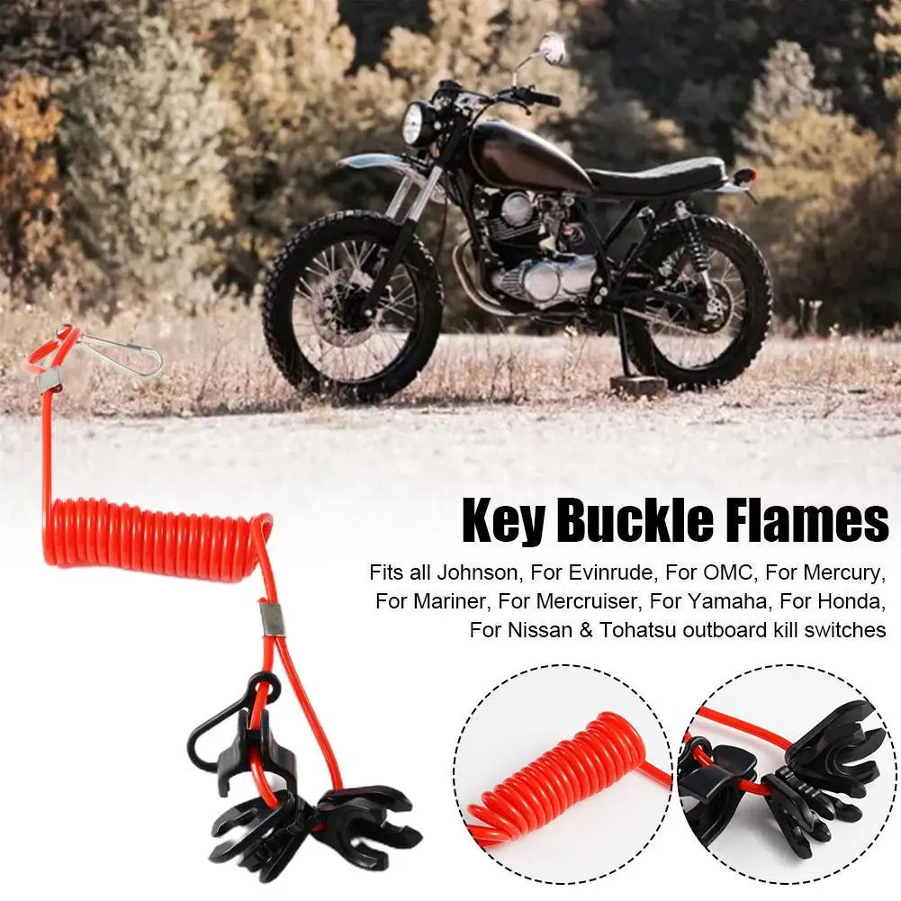 Boat Outboard Switch Engine Motor Lanyard