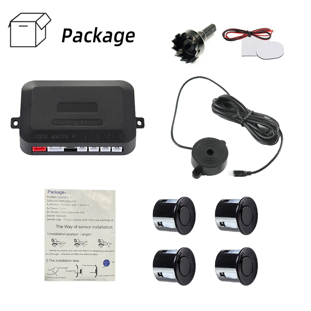 BQCC Car Parking Sensor Kit