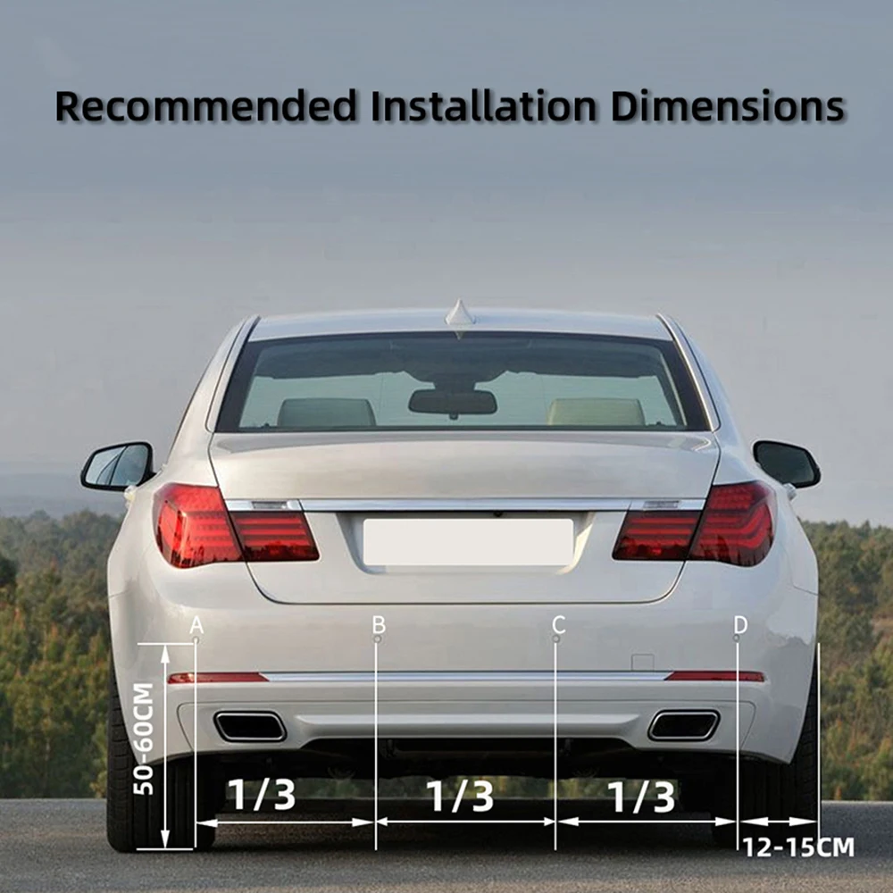 BQCC Car Parking Sensor Kit