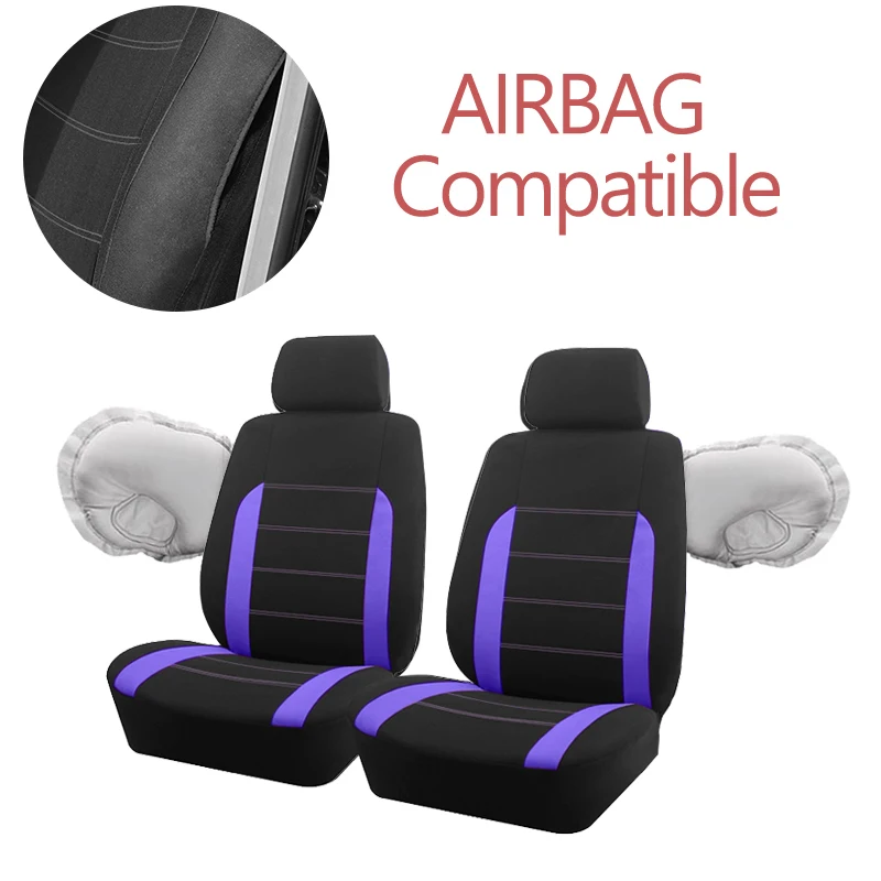 AUTO PLUS Universal Fabric Car Seat Covers Fit For Most Cars AUTO PLUS Universal Fabric Car Seat Covers Fit For Most Cars