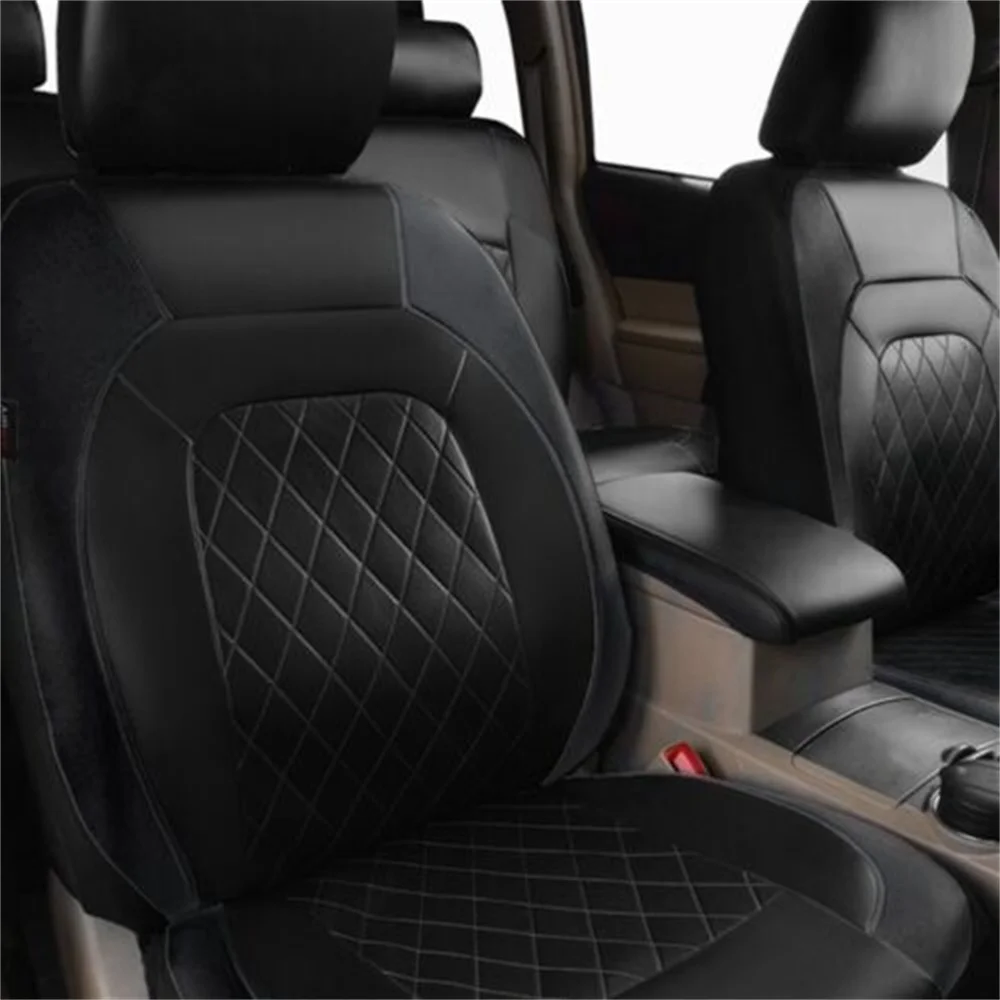 9pcs/Set Car Seat Cover PU Leather Full Set
