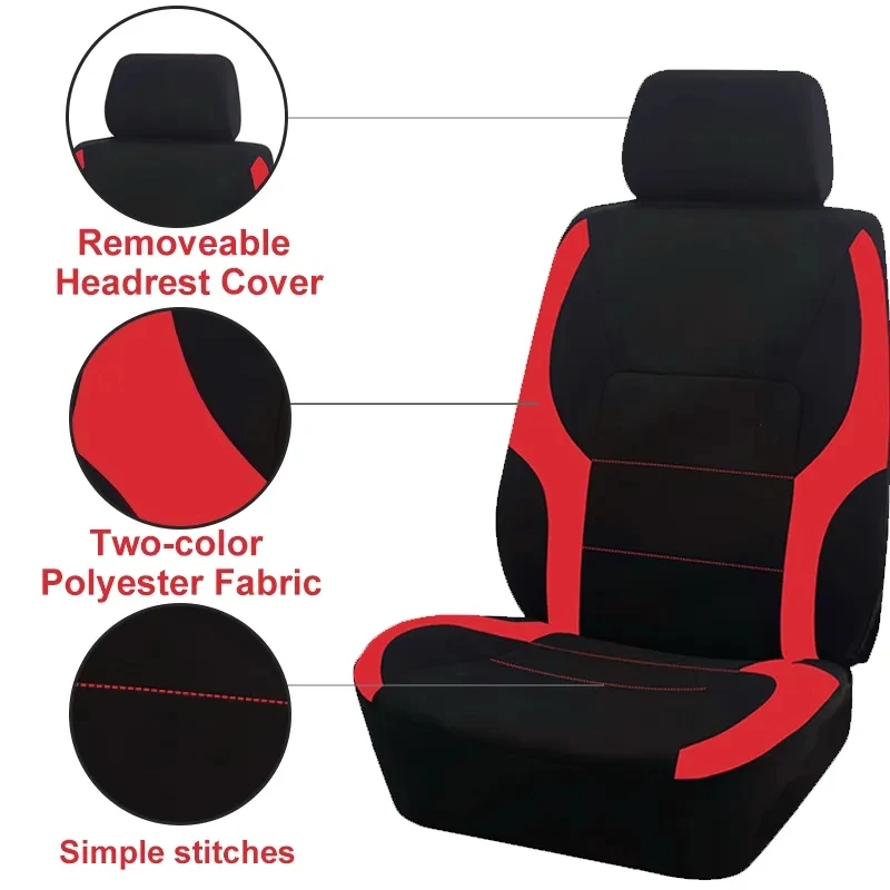 Universal Polyester Car Seat Covers Universal Polyester Car Seat Covers