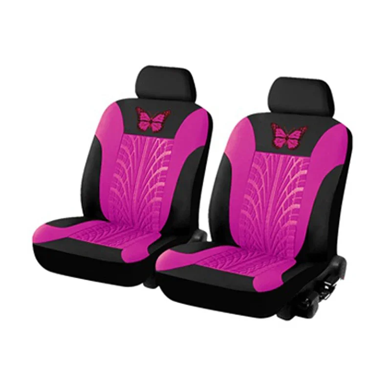 Butterfly Pattern Embroidery Auto Seat Cover Set Butterfly Pattern Embroidery Auto Seat Cover Set