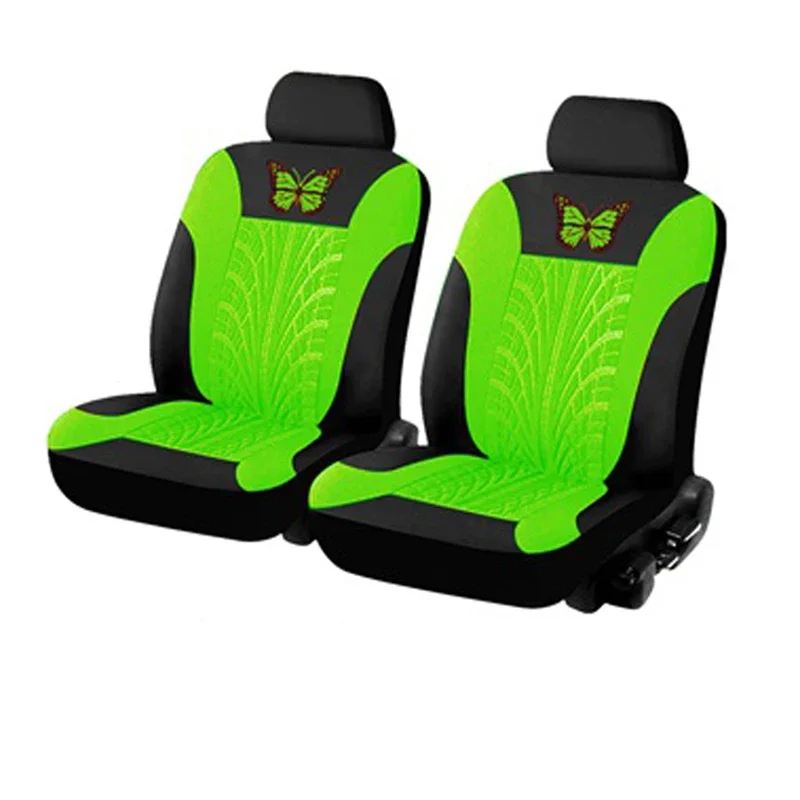 Butterfly Pattern Embroidery Auto Seat Cover Set Butterfly Pattern Embroidery Auto Seat Cover Set