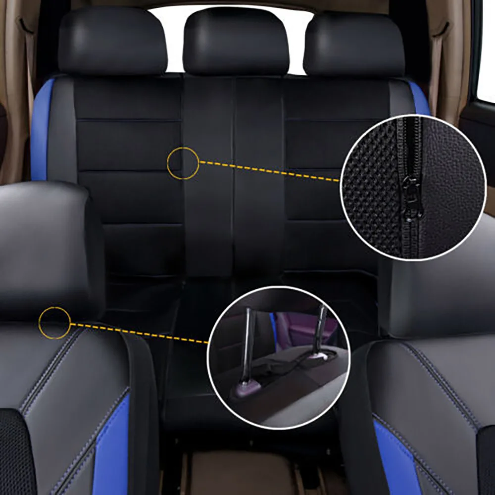 Full Protection Seat Pad for 5-Seater Cars Trucks