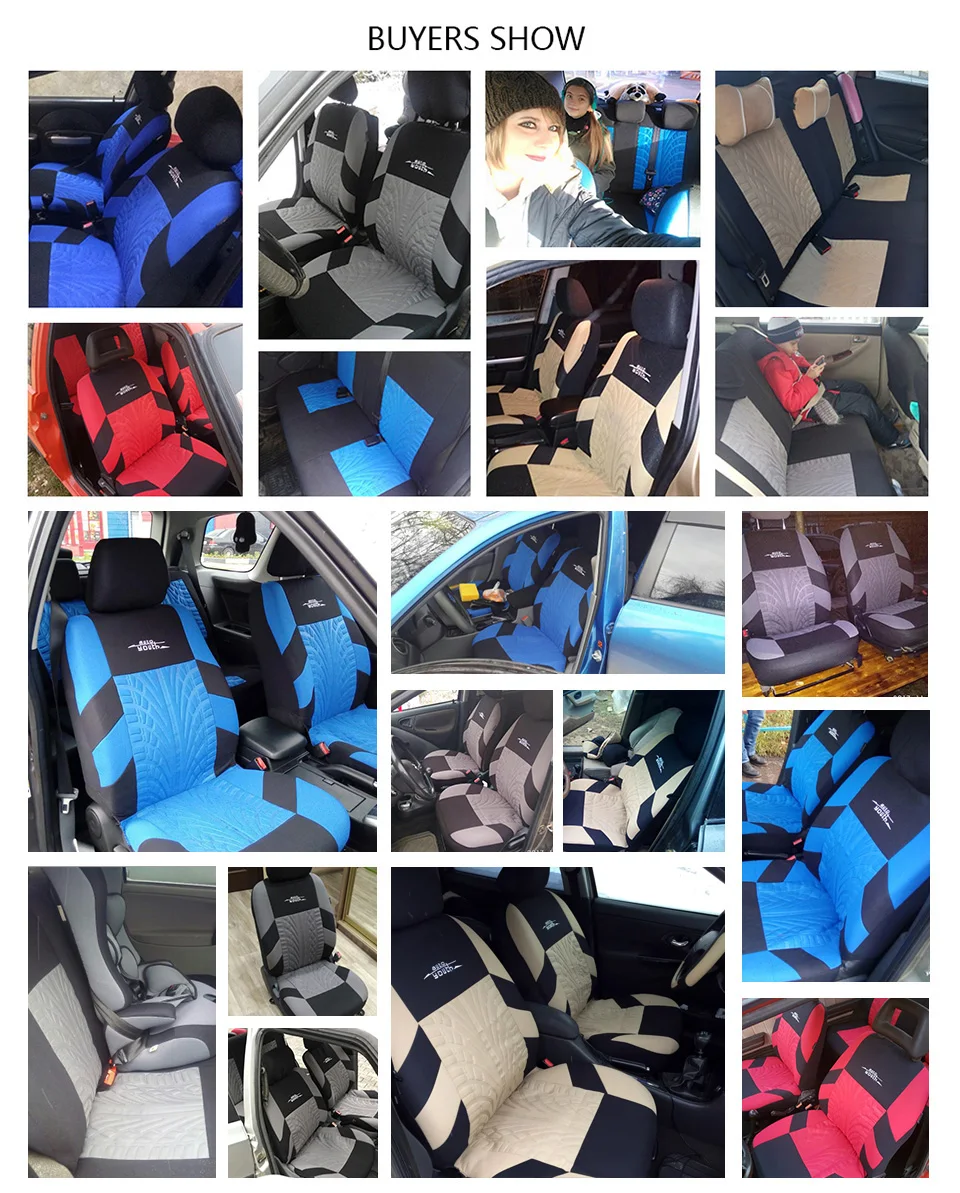 Brand Embroidery Car Seat Covers