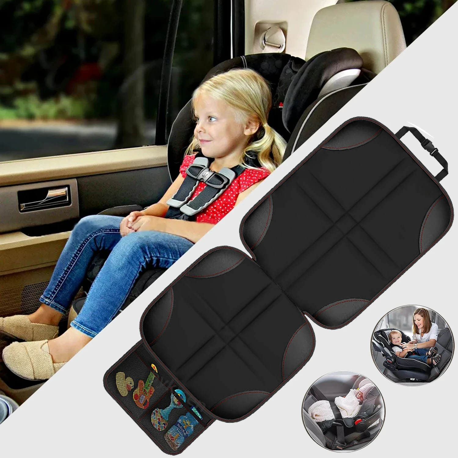 Car Seat Cover Oxford PU Leather Car Seat Cover Oxford PU Leather