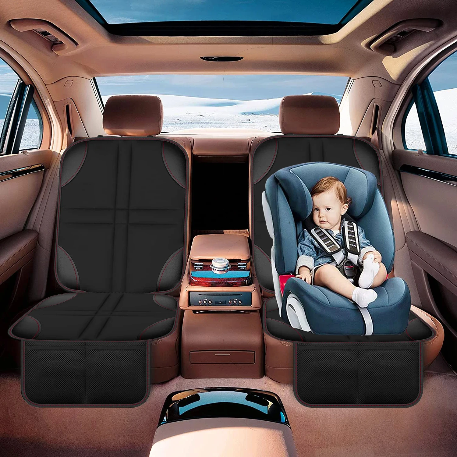 Car Seat Cover Oxford PU Leather Car Seat Cover Oxford PU Leather