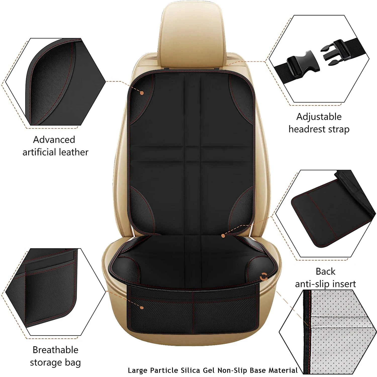 Car Seat Cover Oxford PU Leather Car Seat Cover Oxford PU Leather