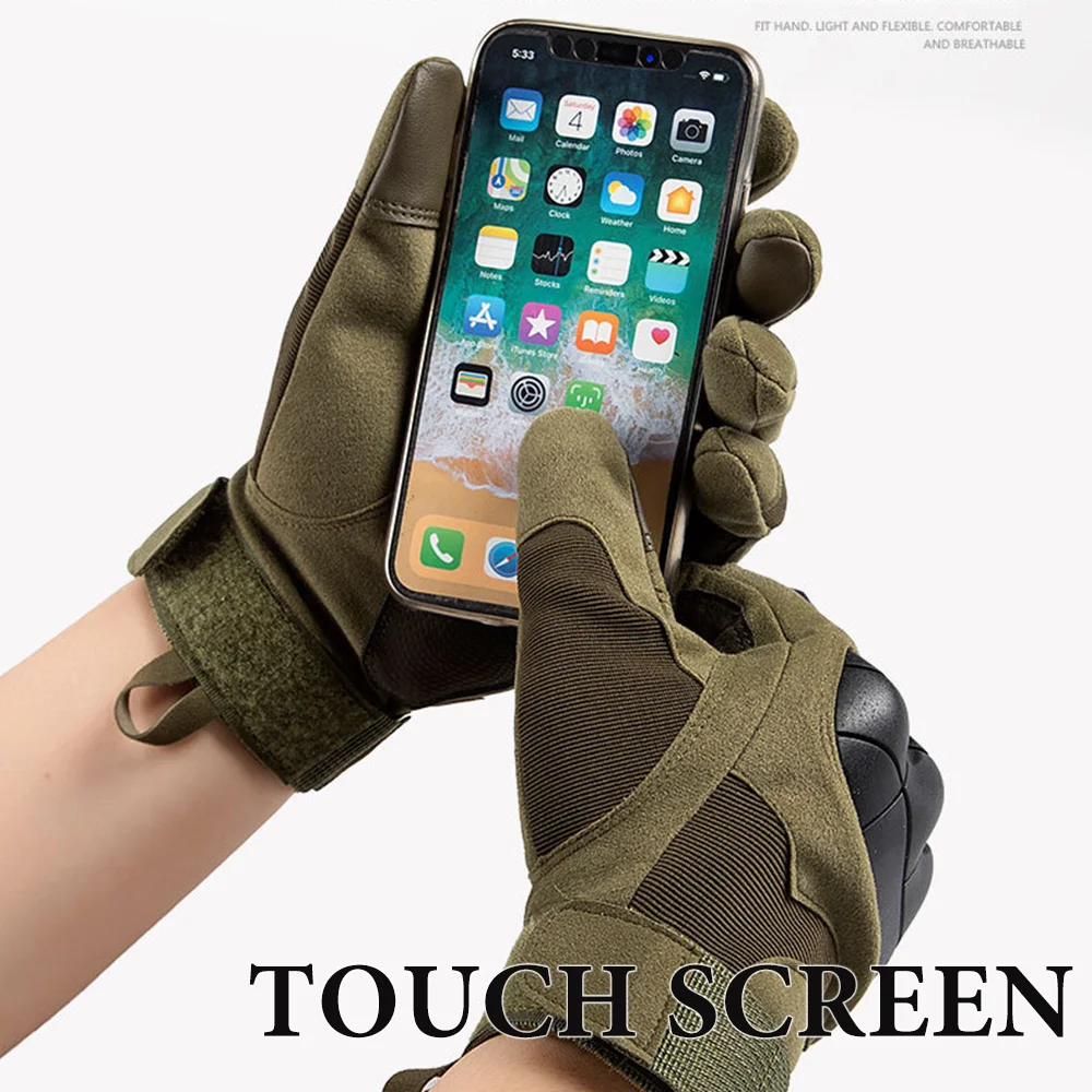 Touch Screen Motorbike Riding Gloves