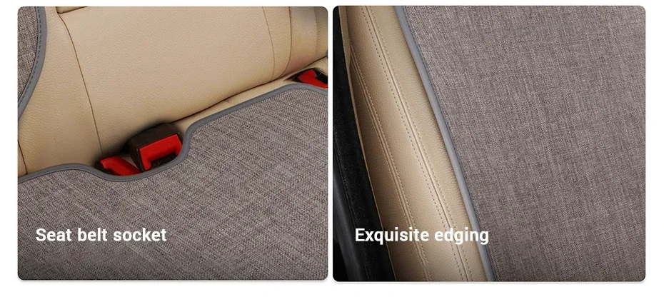 Car Breathable Flax Seat Cover Car Breathable Flax Seat Cover