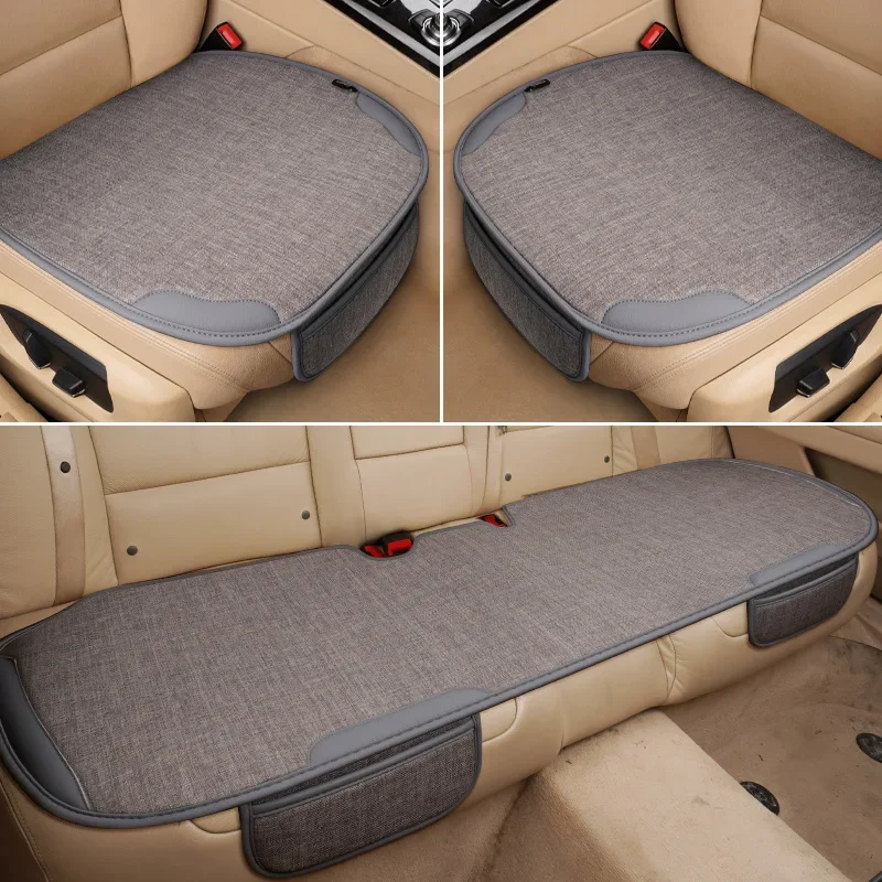 Car Breathable Flax Seat Cover