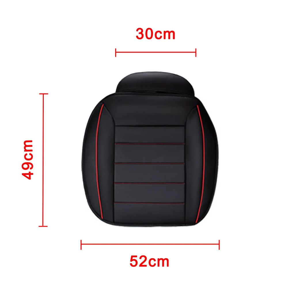3D PU Leather Car Seat Cover Full Surrounded Pad Mat