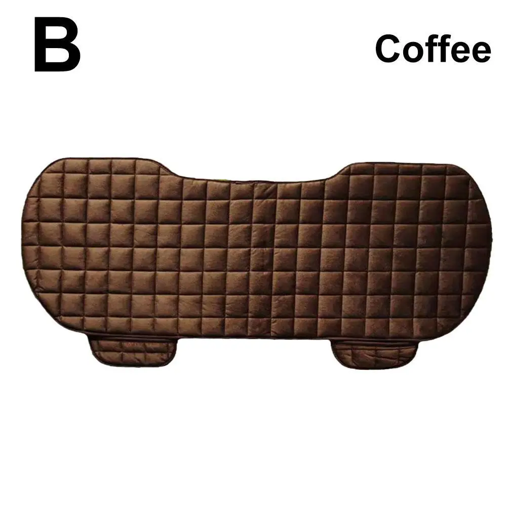 Car Seat Cover Front Rear Flocking Cloth Cushion Non Fit Mat Protector Car Seat Cover Front Rear Flocking Cloth Cushion Non Fit Mat Protector