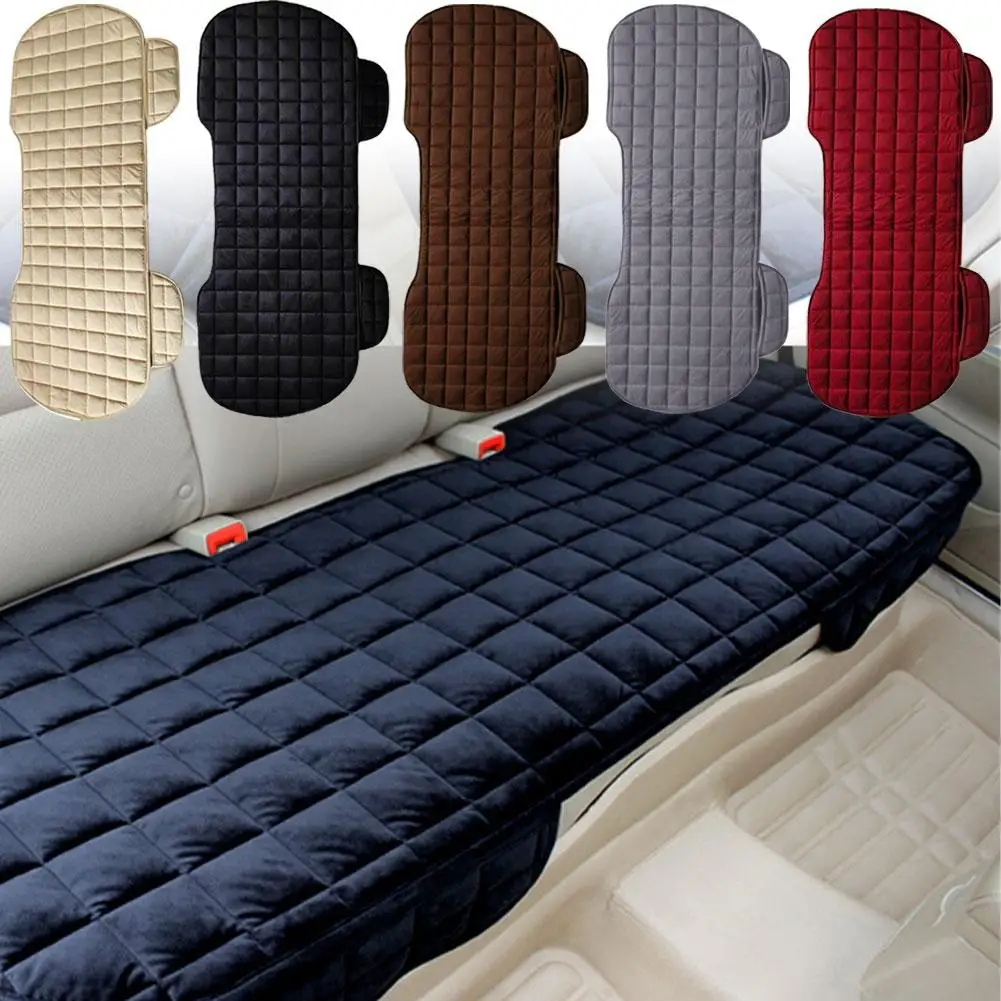 Car Seat Cover Front Rear Flocking Cloth Cushion Non Fit Mat Protector Car Seat Cover Front Rear Flocking Cloth Cushion Non Fit Mat Protector