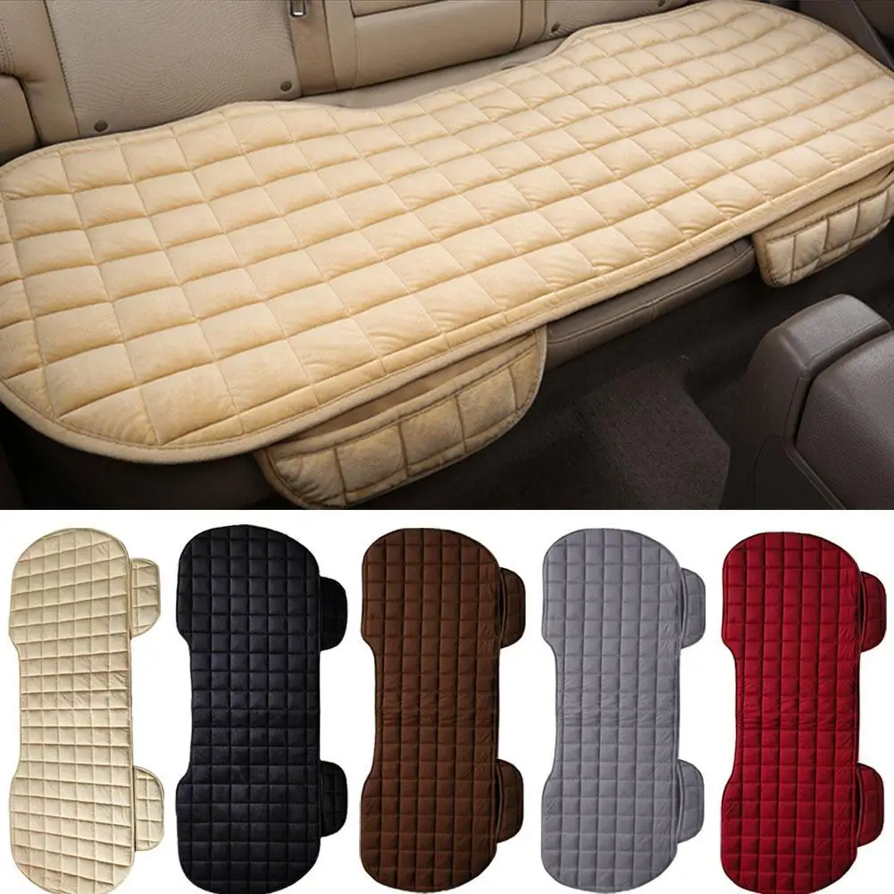 Car Seat Cover Front Rear Flocking Cloth Cushion Non Fit Mat Protector Car Seat Cover Front Rear Flocking Cloth Cushion Non Fit Mat Protector