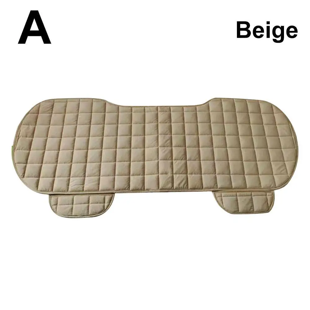 Car Seat Cover Front Rear Flocking Cloth Cushion Non Fit Mat Protector Car Seat Cover Front Rear Flocking Cloth Cushion Non Fit Mat Protector