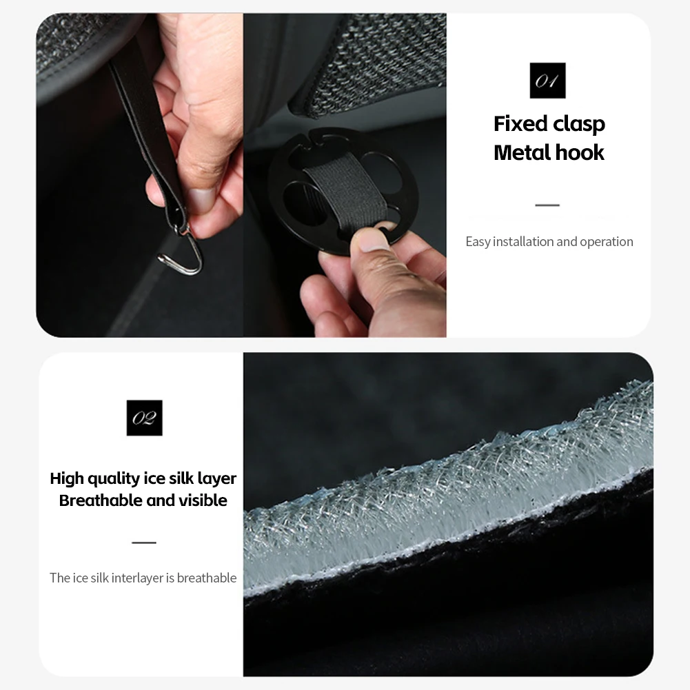Car Flax Seat Pad Cover Comfortable Non-slip Breathable