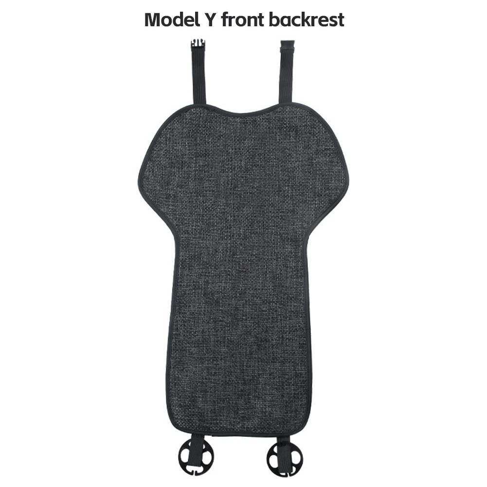 Car Flax Seat Pad Cover Comfortable Non-slip Breathable