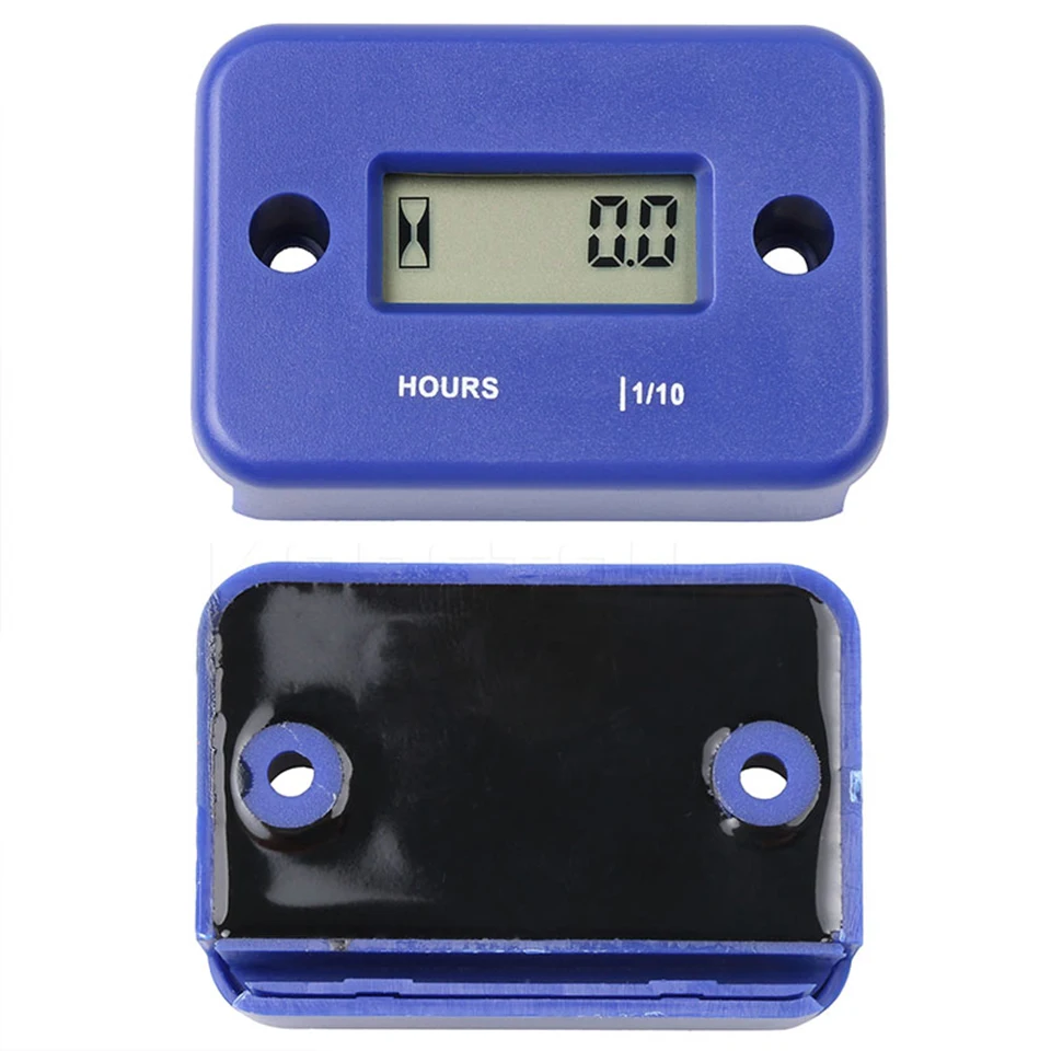 Waterproof LCD Display Digital Hour Meter Inductive timer
