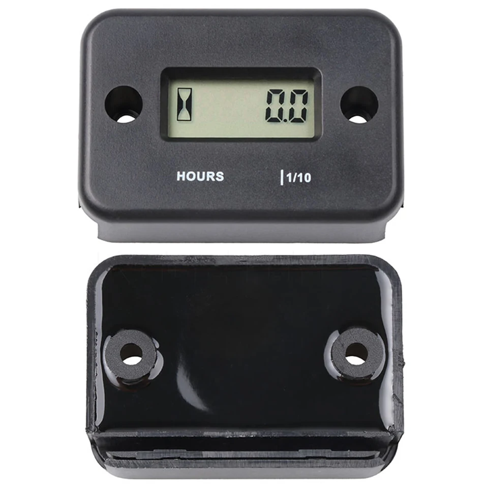 Waterproof LCD Display Digital Hour Meter Inductive timer