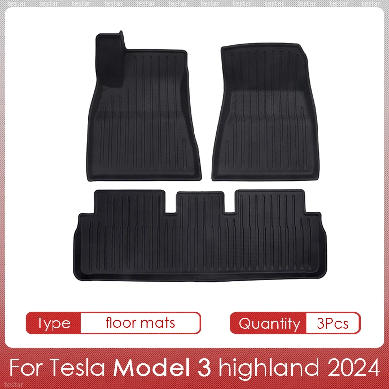 New 3 3Pcs Floor Mat