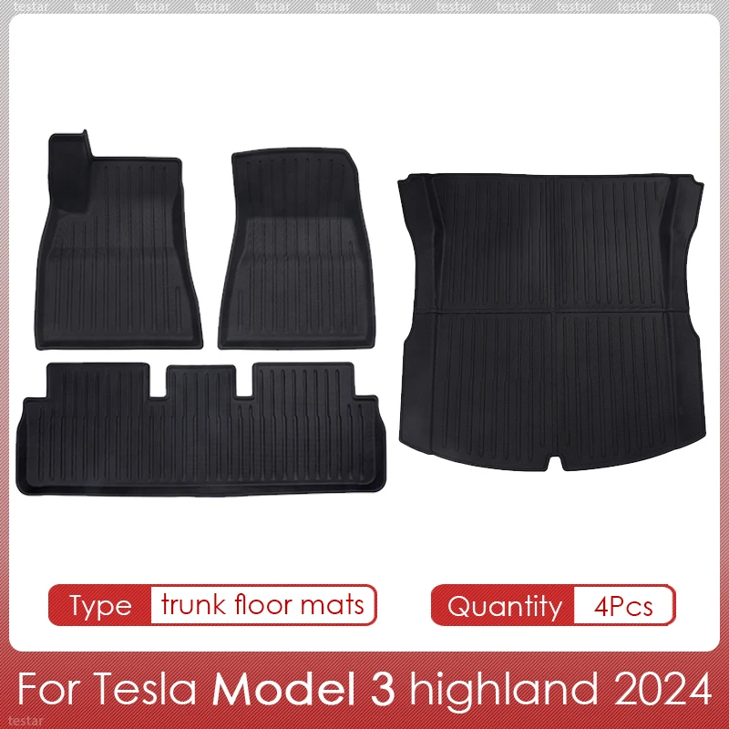 New 3 4Pcs Mat