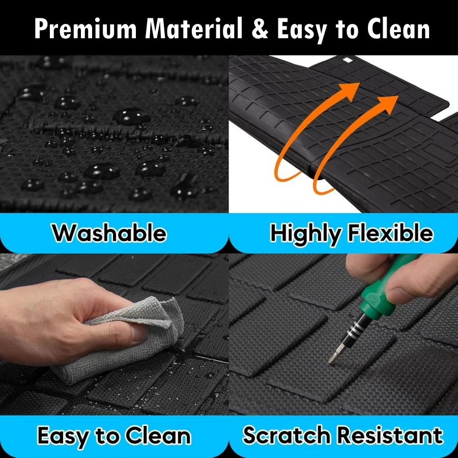 Floor Mats & Cargo Mat Backrest Mat All Weather Protection Floor Mats & Cargo Mat Backrest Mat All Weather Protection