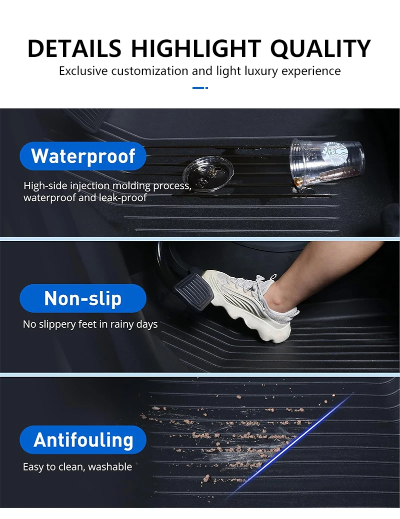 VASTZ Floor Mats for Tesla Model