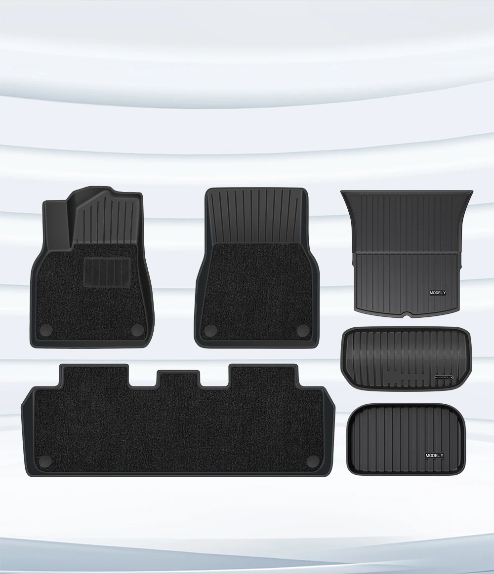 TPE waterproof Anti-Slip Set Floor Liner Mat