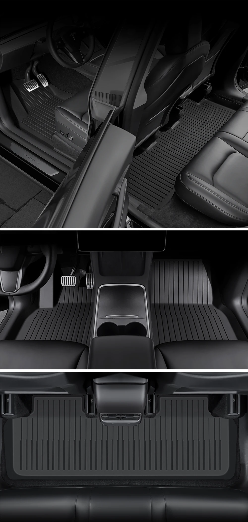 TPE waterproof Anti-Slip Set Floor Liner Mat