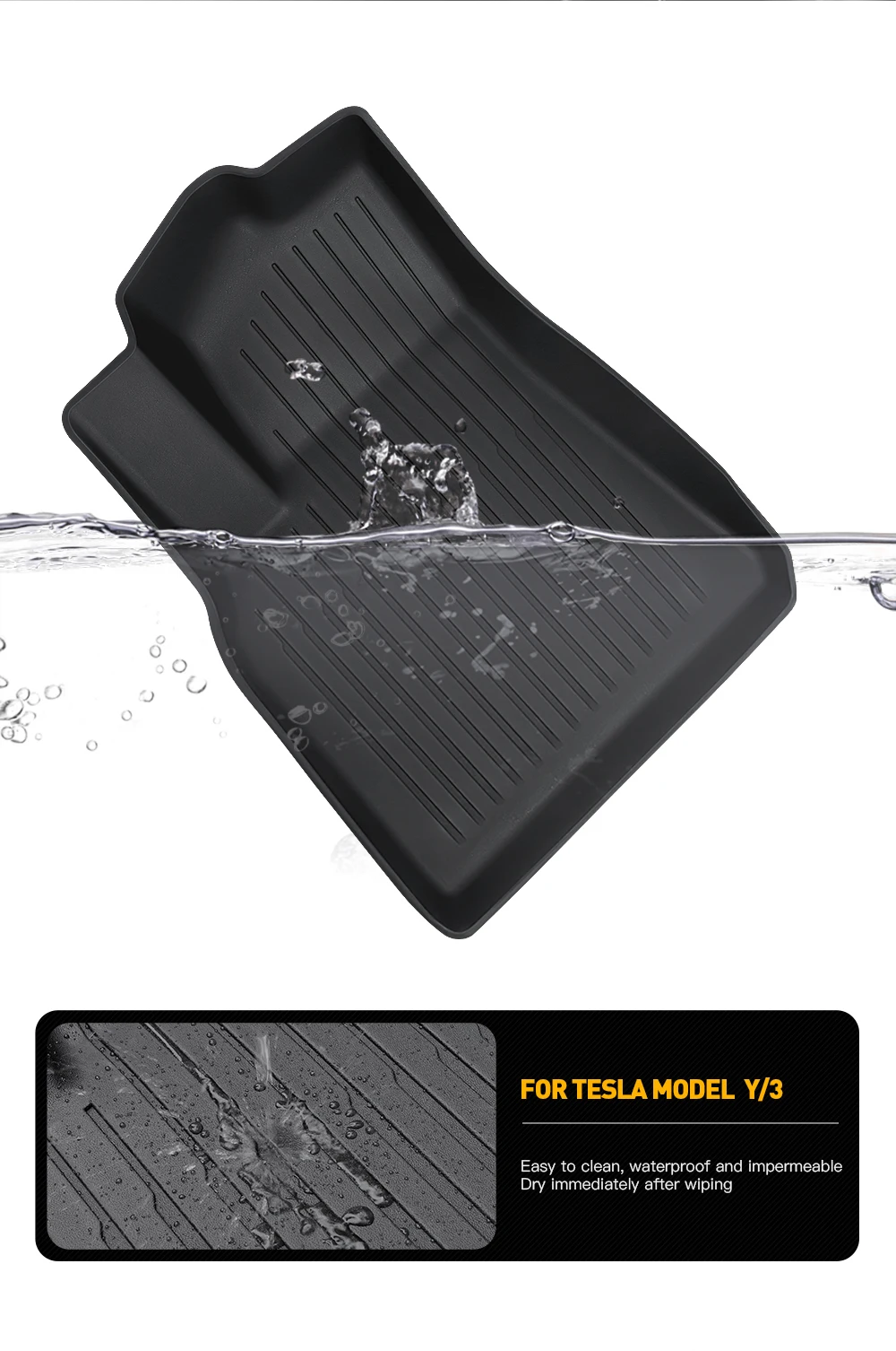 TPE waterproof Anti-Slip Set Floor Liner Mat