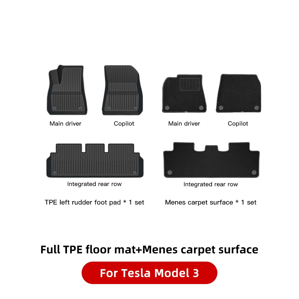 For Model 3 3D Menes