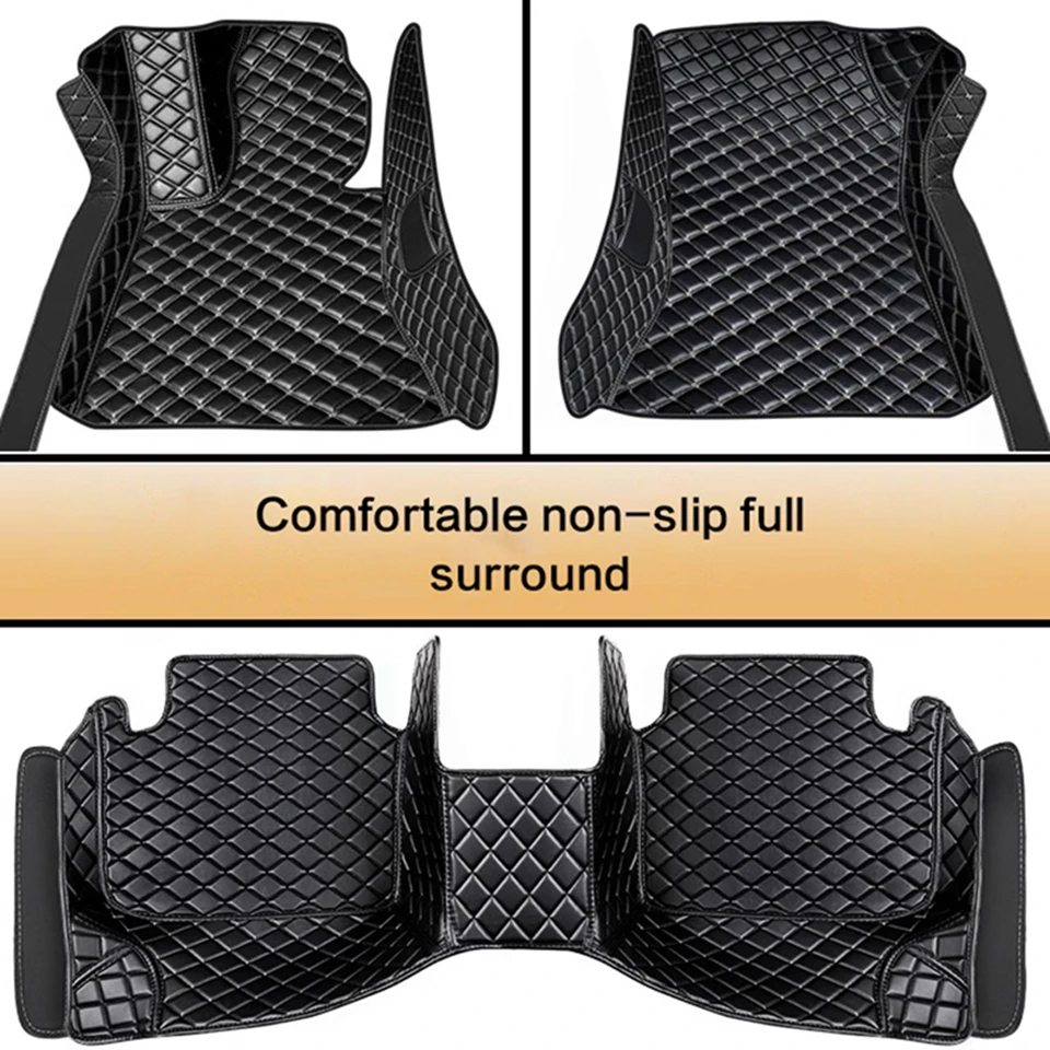 Custom Car Floor Mats Special Waterproof And Non-slip Leather Carpet Custom Car Floor Mats Special Waterproof And Non-slip Leather Carpet
