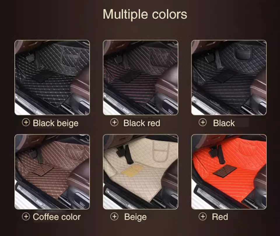 Custom Car Floor Mats Special Waterproof And Non-slip Leather Carpet Custom Car Floor Mats Special Waterproof And Non-slip Leather Carpet