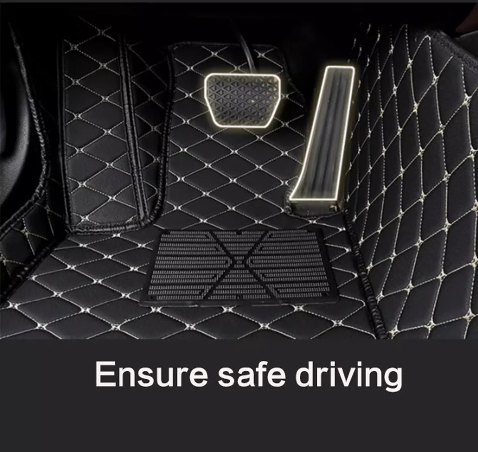 Custom Car Floor Mats Special Waterproof And Non-slip Leather Carpet Custom Car Floor Mats Special Waterproof And Non-slip Leather Carpet