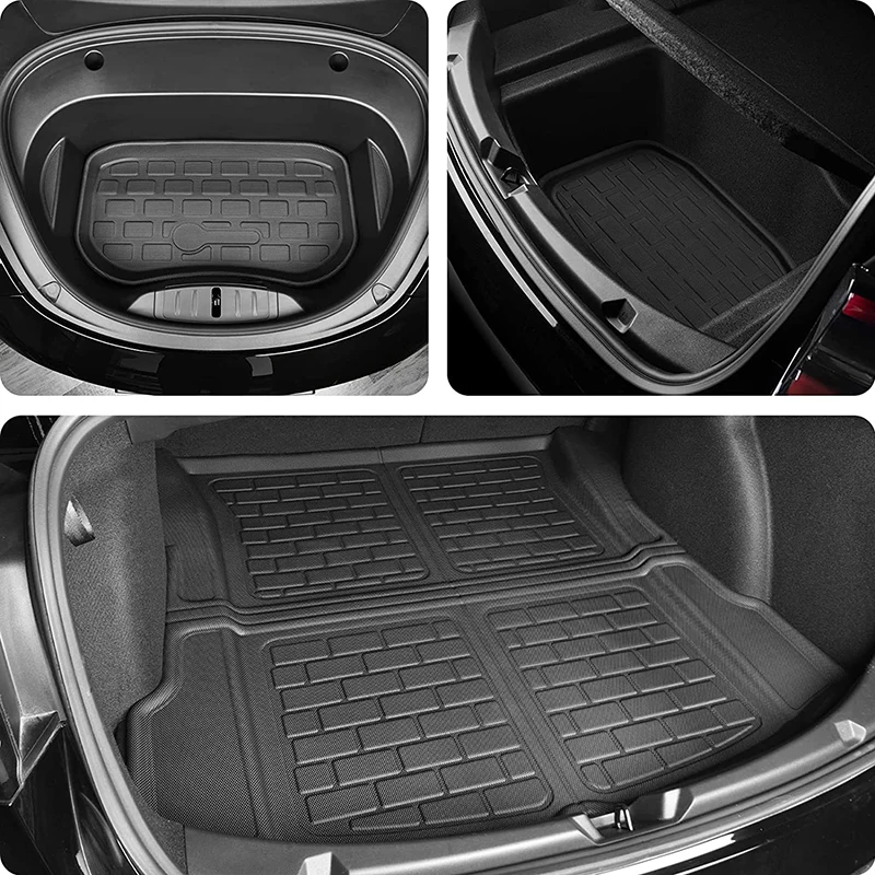Tesla Model Y 3 New Highland Floor Mat Trunk Luggage Mat Tesla Model Y 3 New Highland Floor Mat Trunk Luggage Mat
