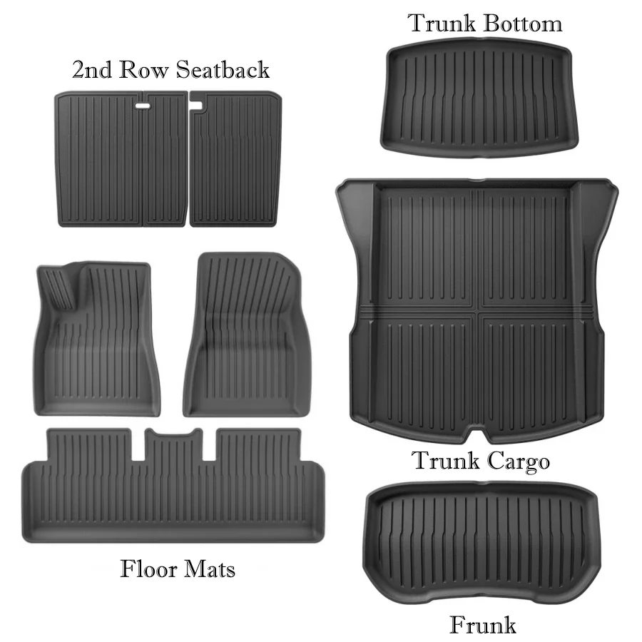 All Weather Front Rear Cargo Liner Mat