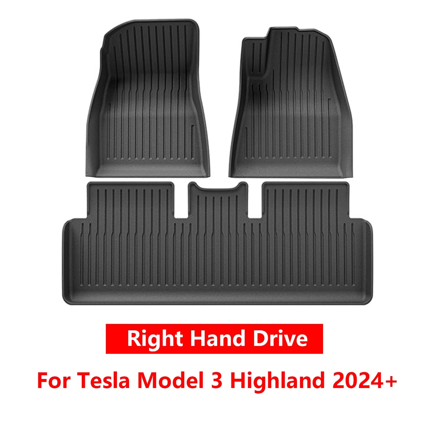 3pcs RHD Floor Mat