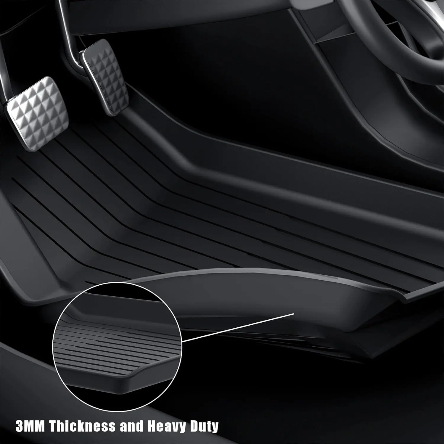 PECHAM For Tesla Floor Mats PECHAM For Tesla Floor Mats