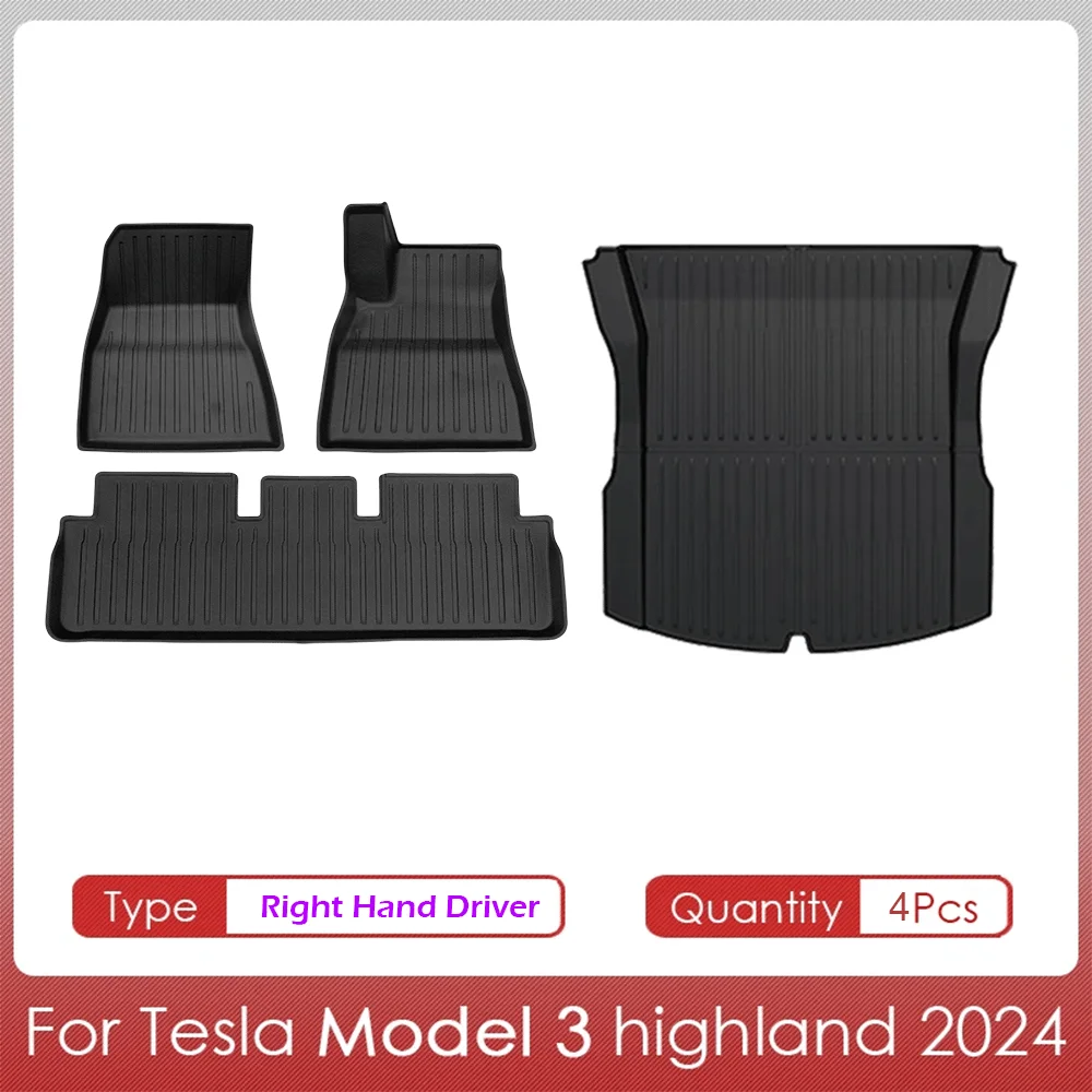 4pcs front RHD