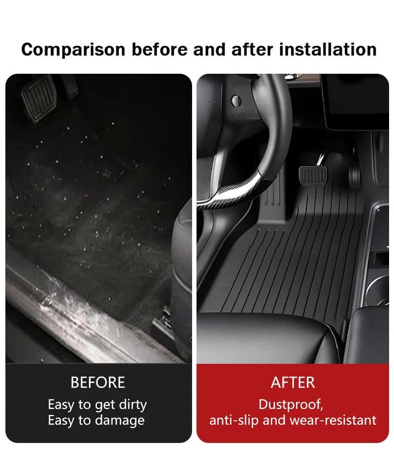 NovaAcc All TPE Floor Mats